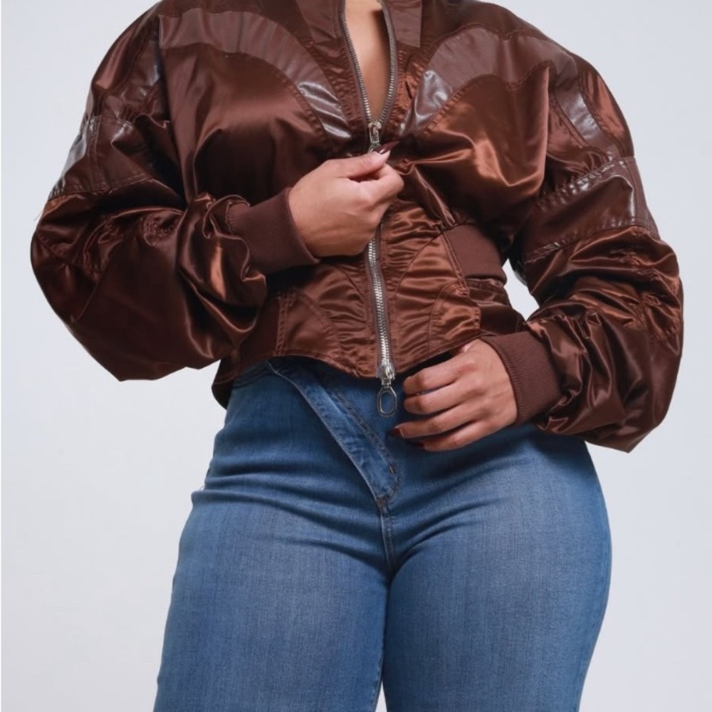 Hold a Grudge | Corset Style | Bubble Sleeve | Dual Zip Jacket🔥🔥🔥